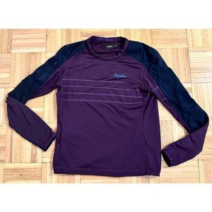 Rapha Explore Winter Long Sleeve Top Womens XS Cycling Midlayer Outdoors Purple